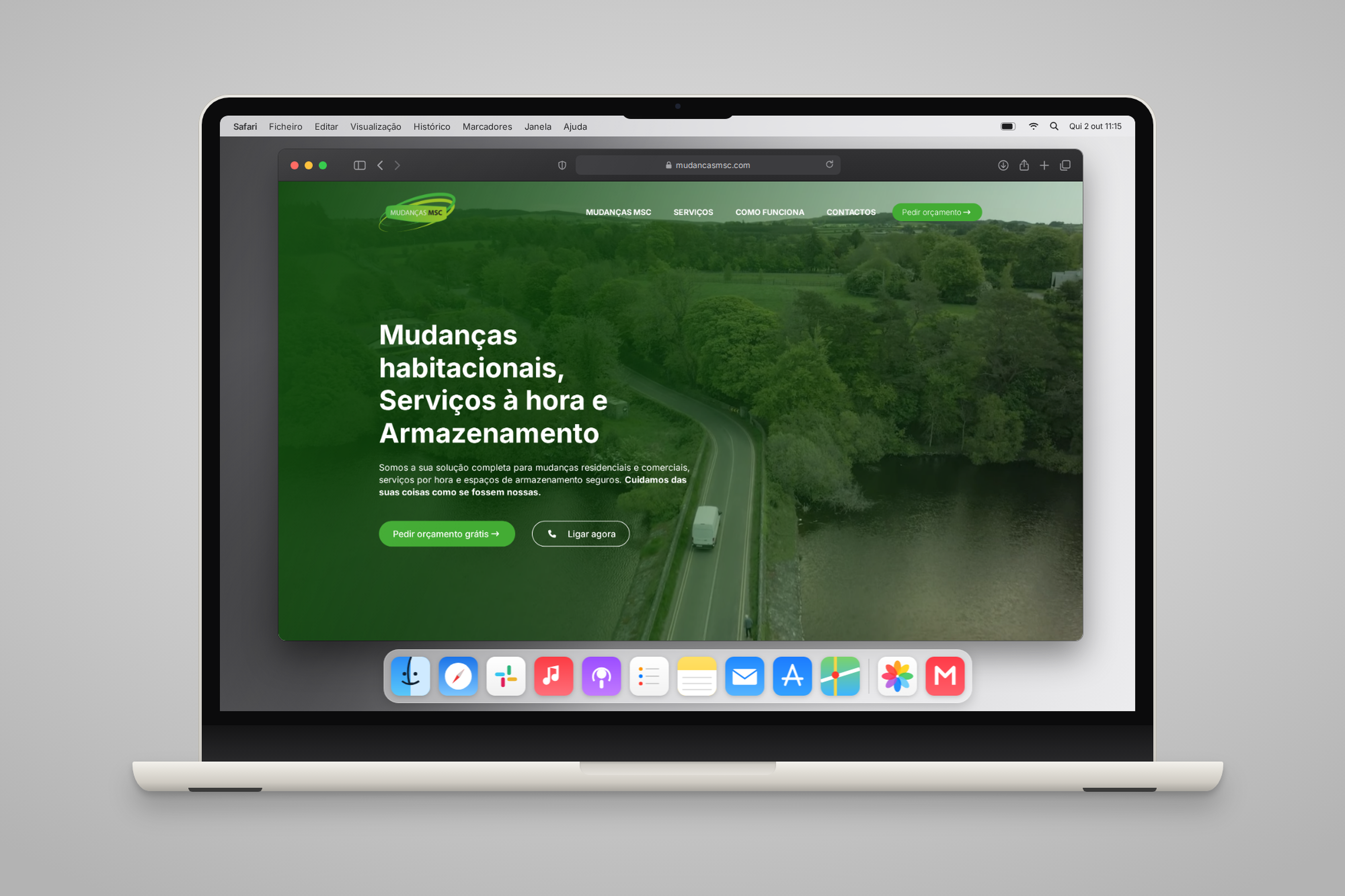 Mudanças MSC: marca, site e impressos