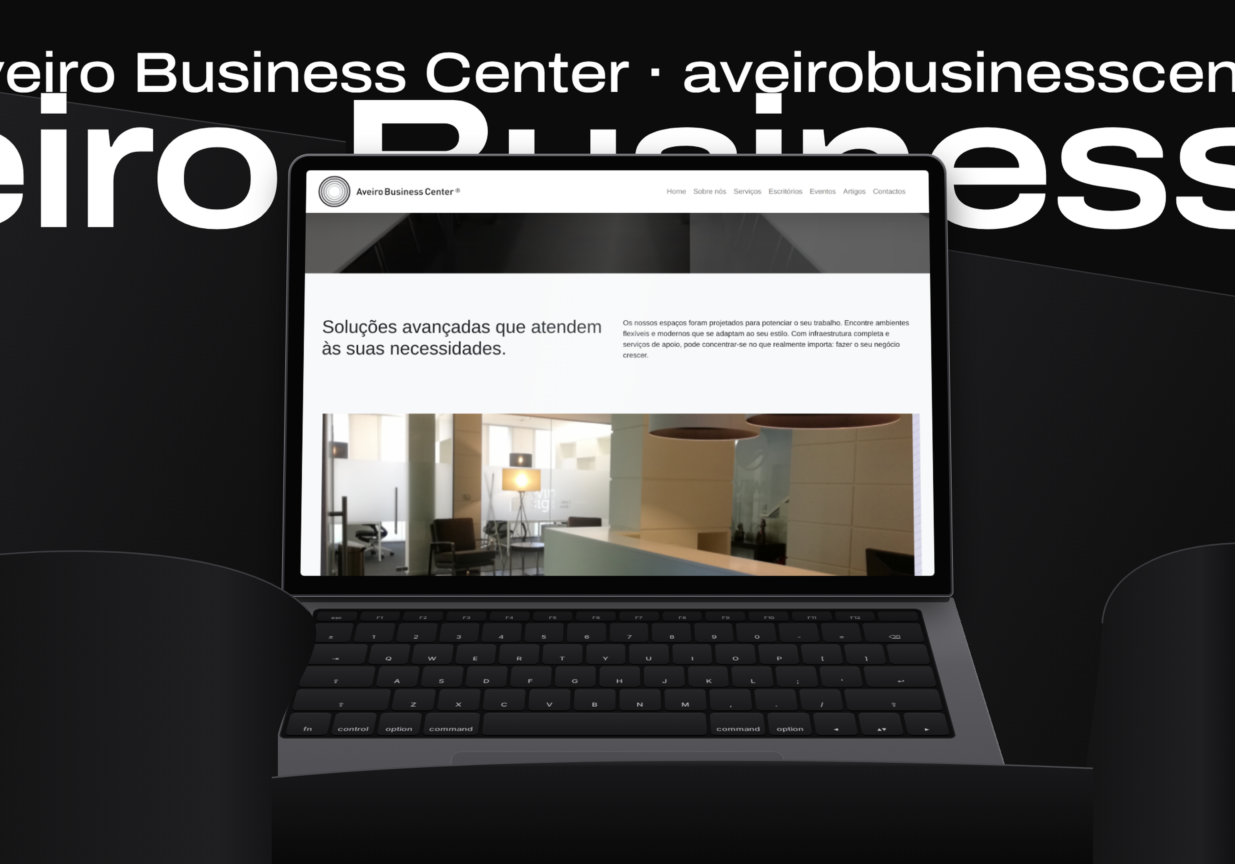 Aveiro Business Center: corporate website
