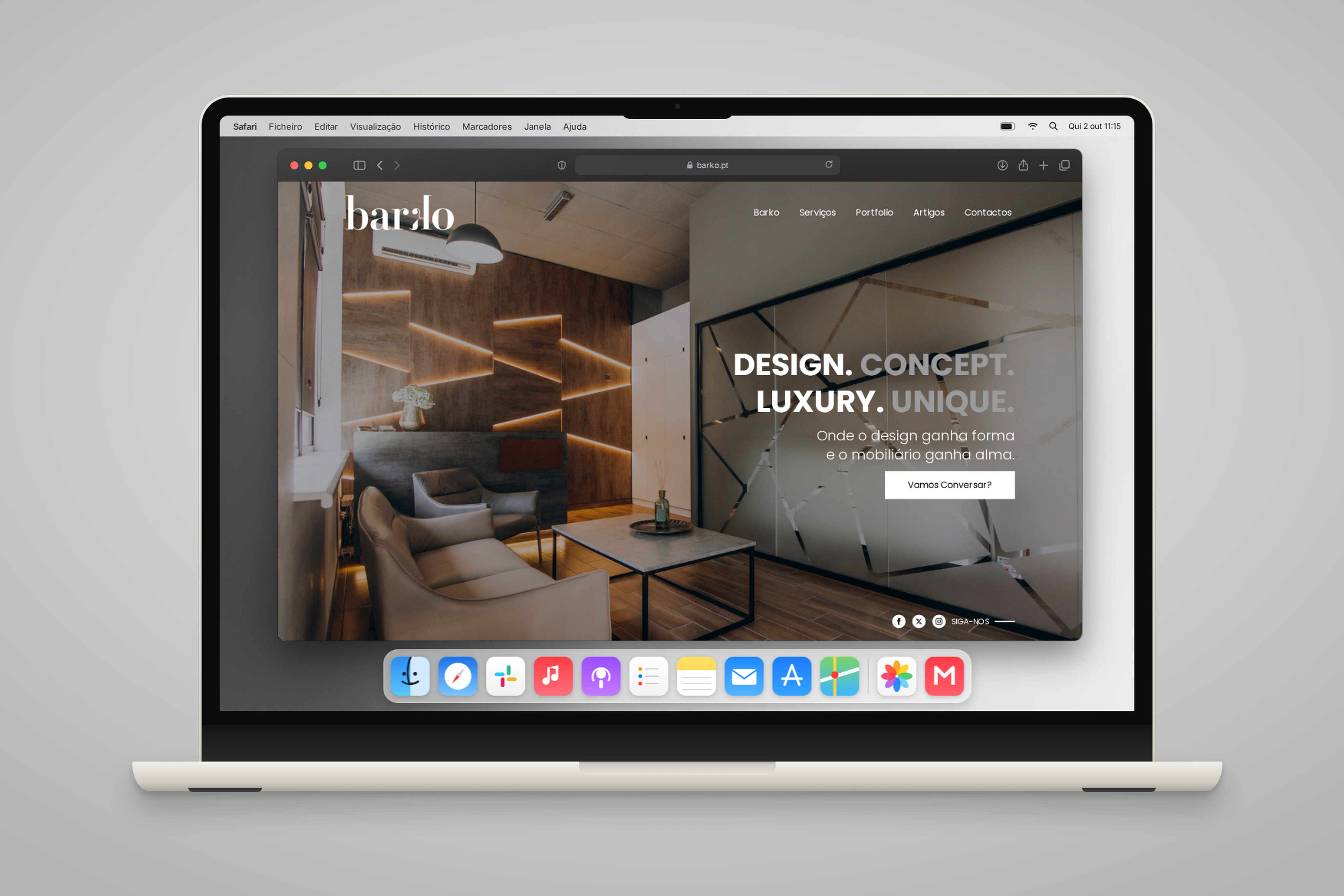 Barko: site institucional