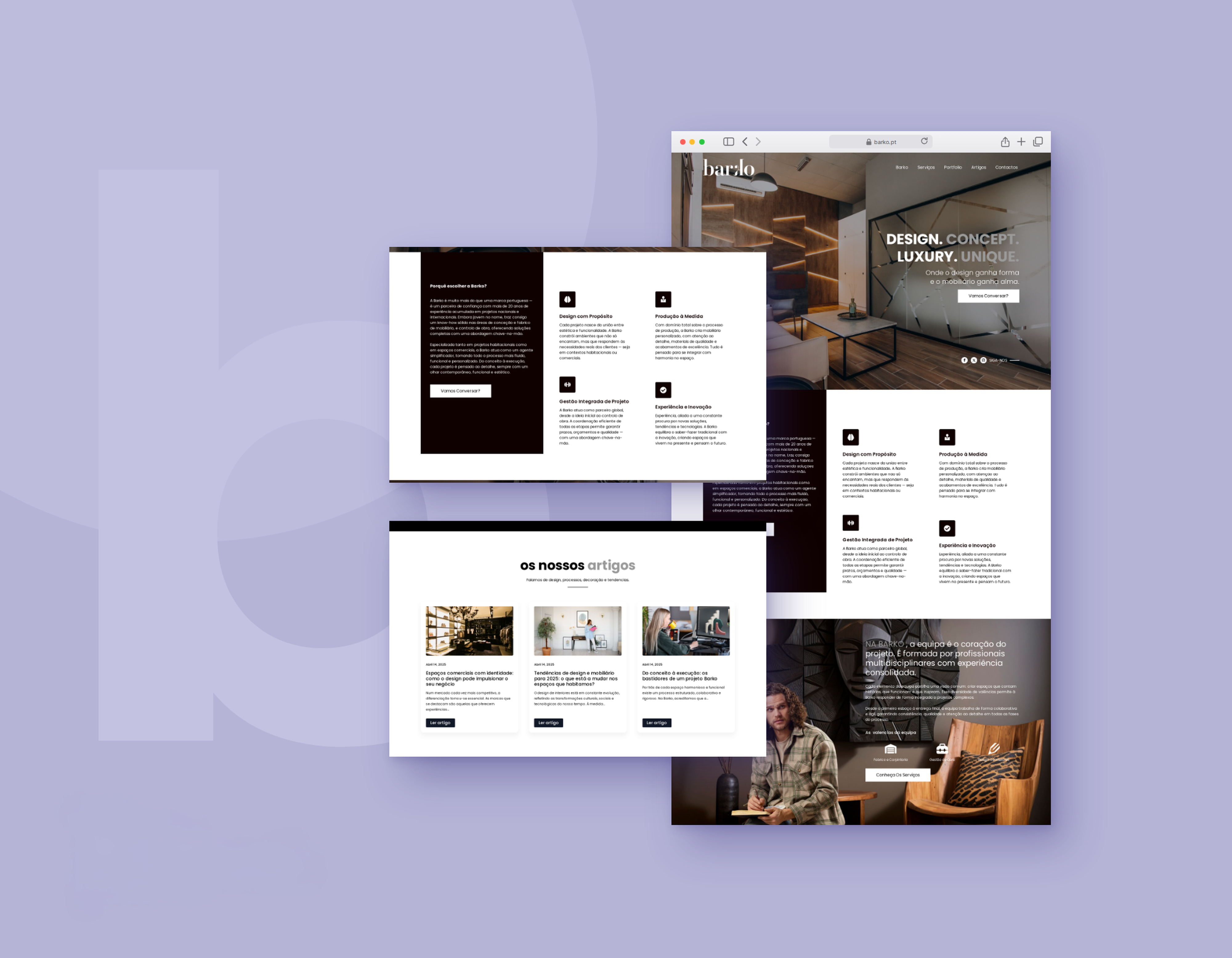 Barko: site institucional