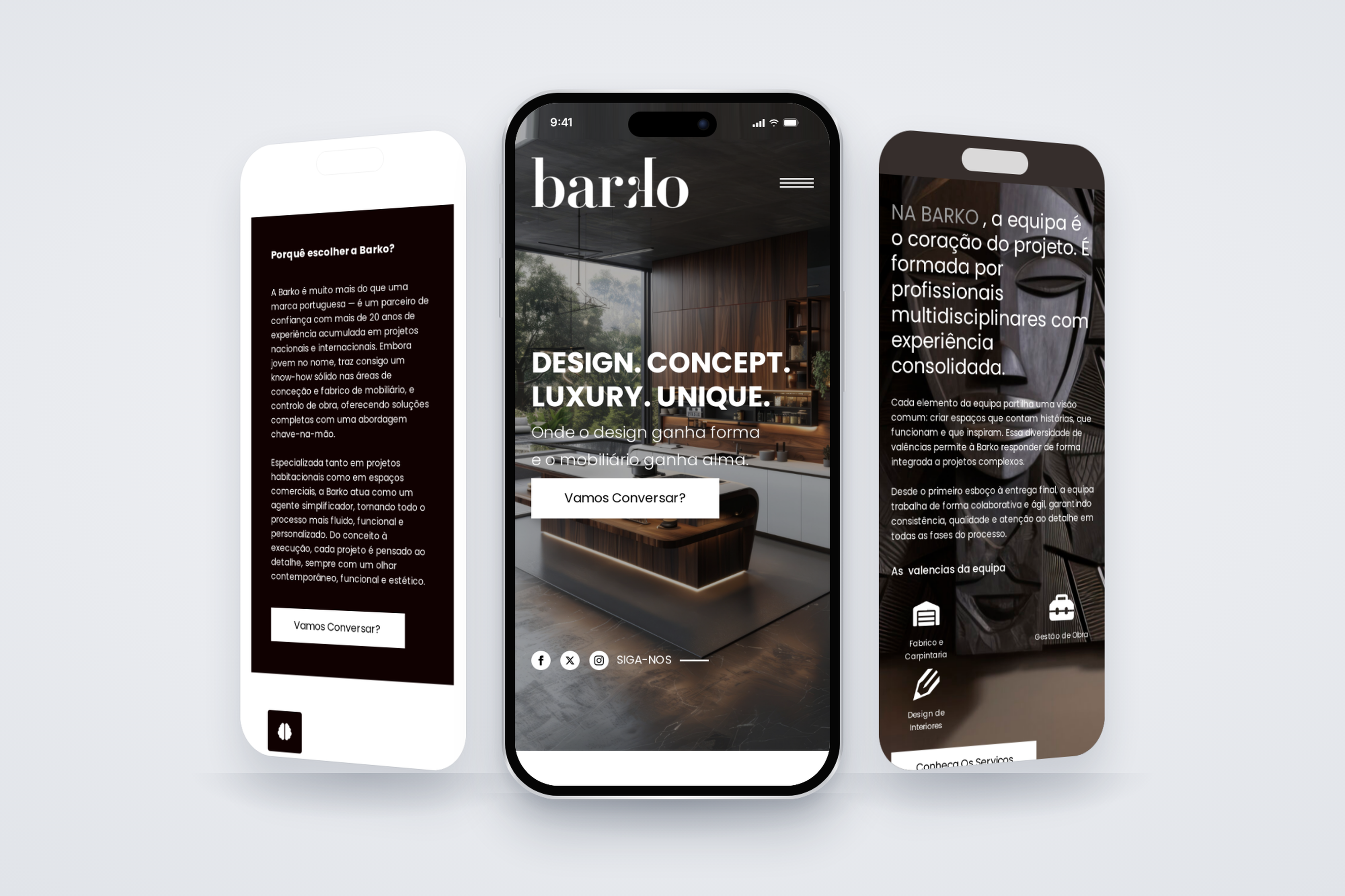 Barko: site institucional