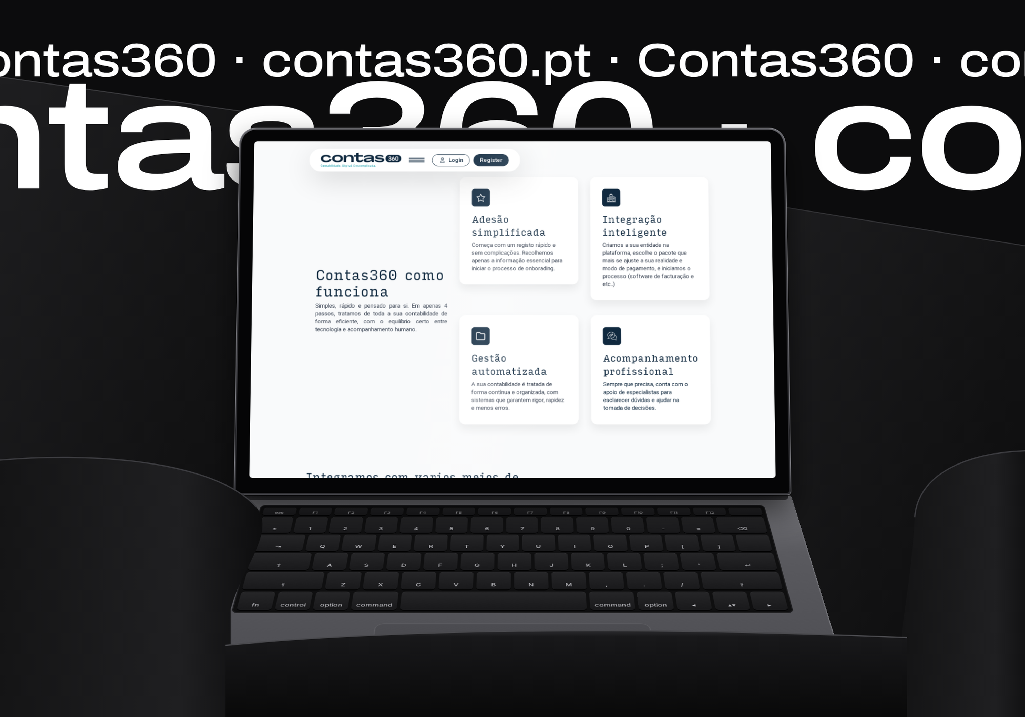 Contas360: site de contabilidade online