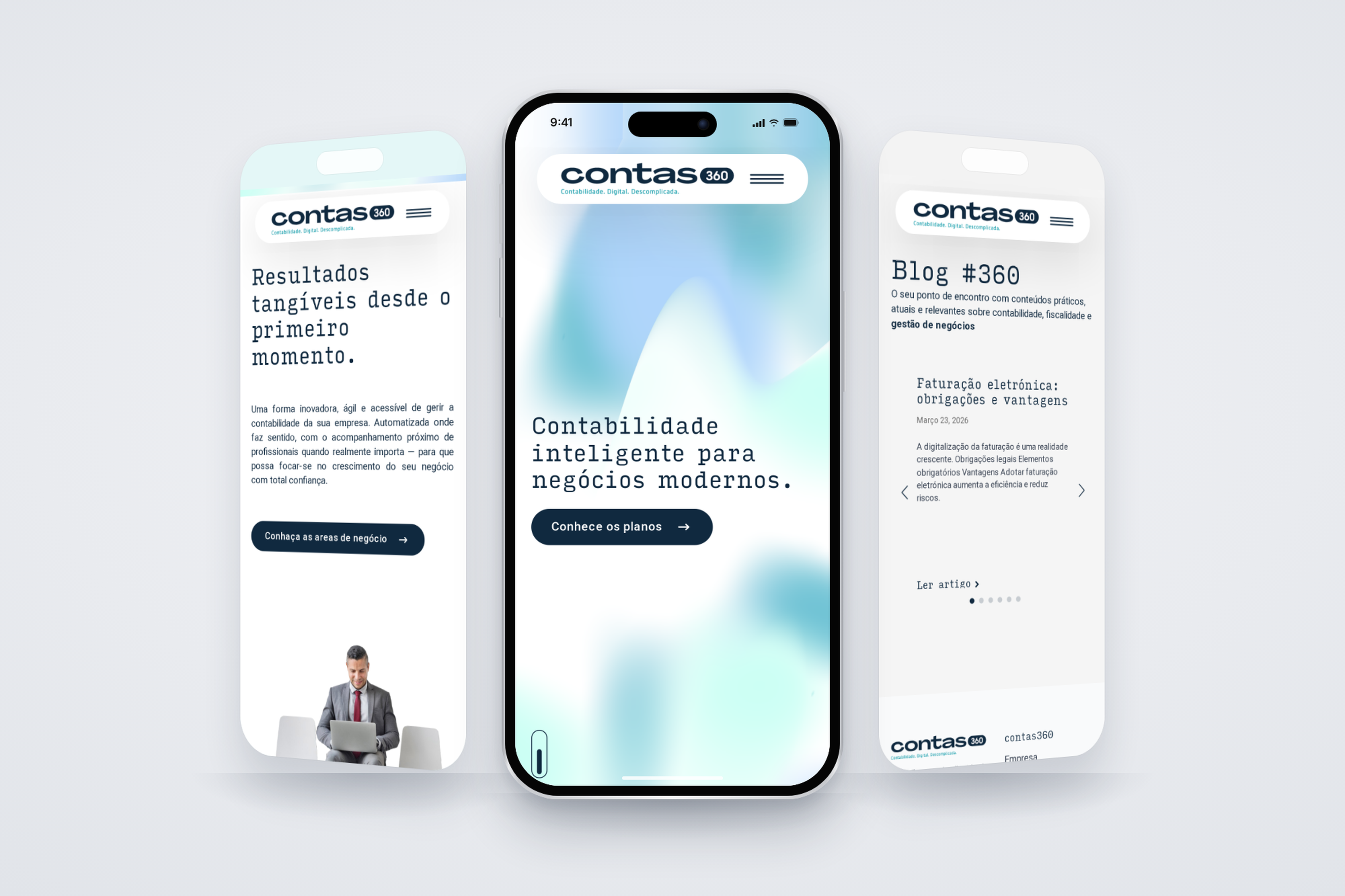 Contas360: site de contabilidade online