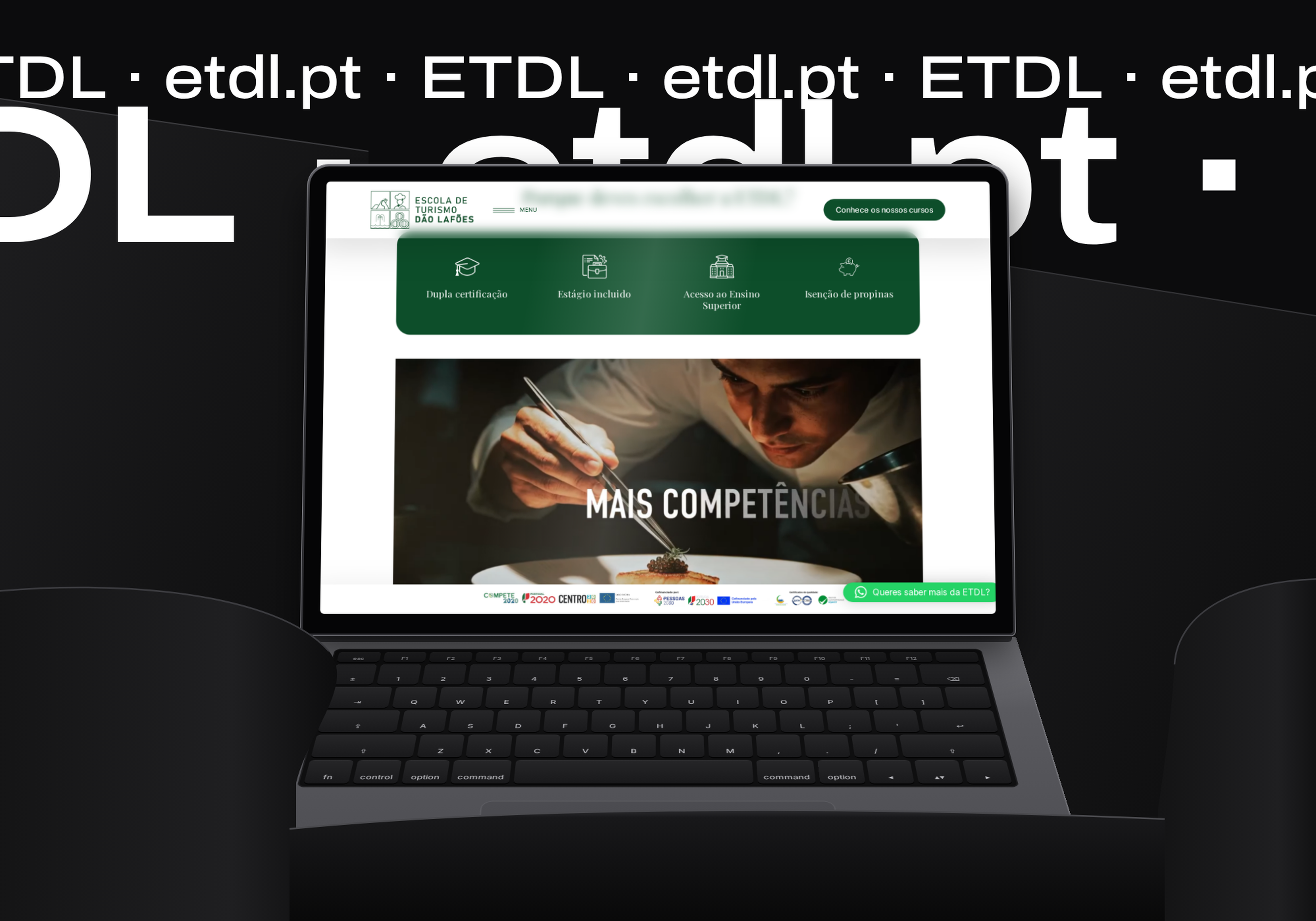 Escola de Turismo Dão Lafões: site institucional