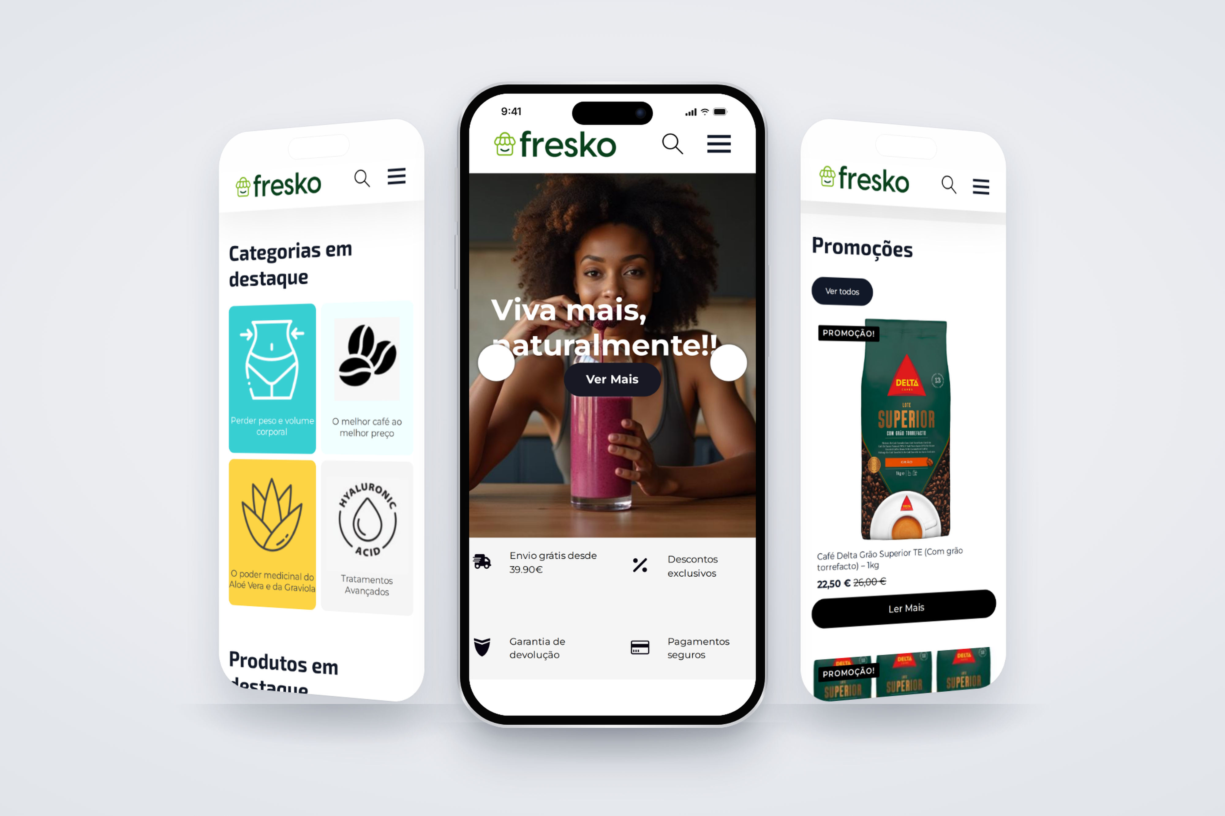 Fresko: loja online de saúde e bem-estar
