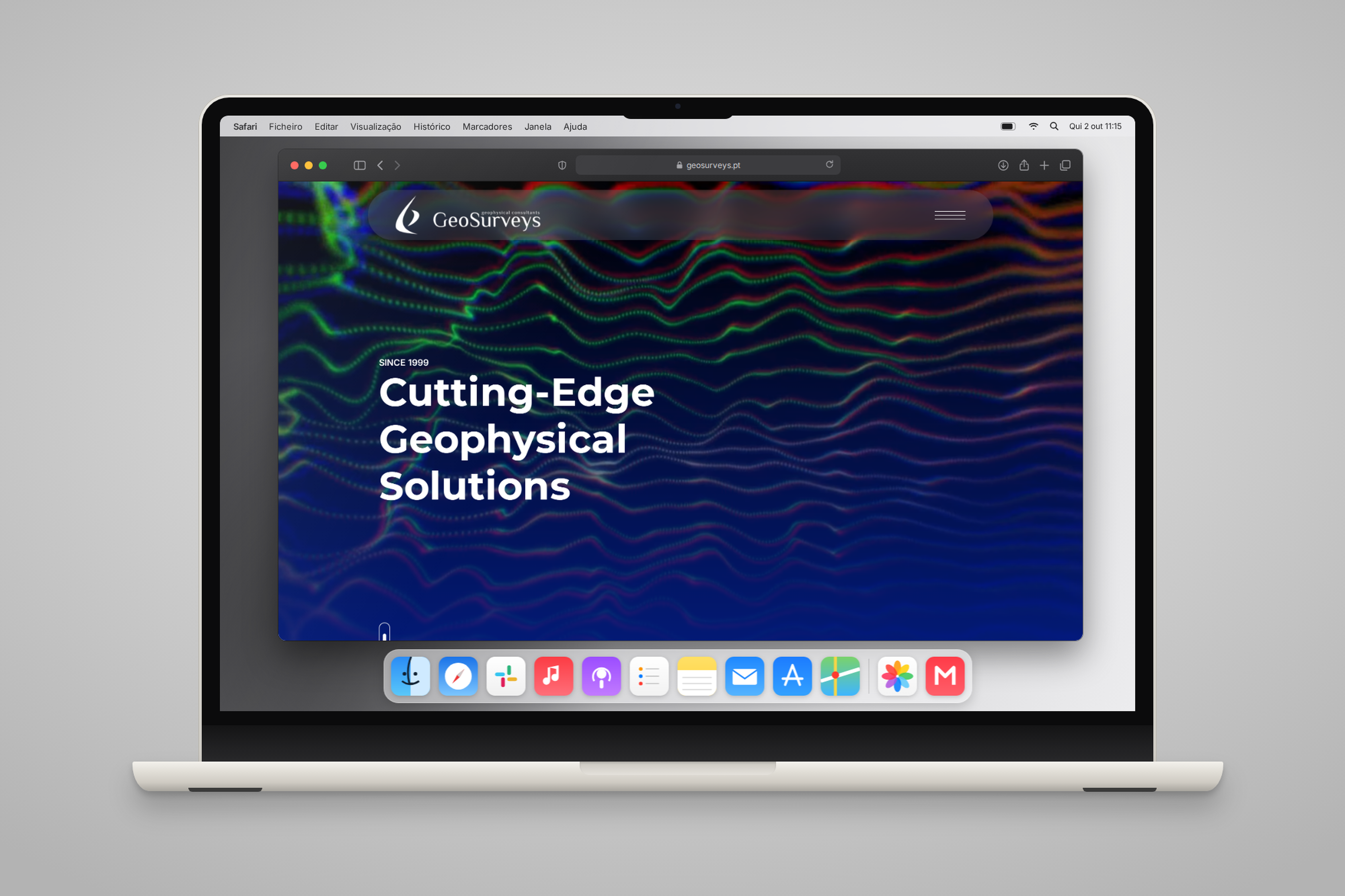 GeoSurveys: site institucional