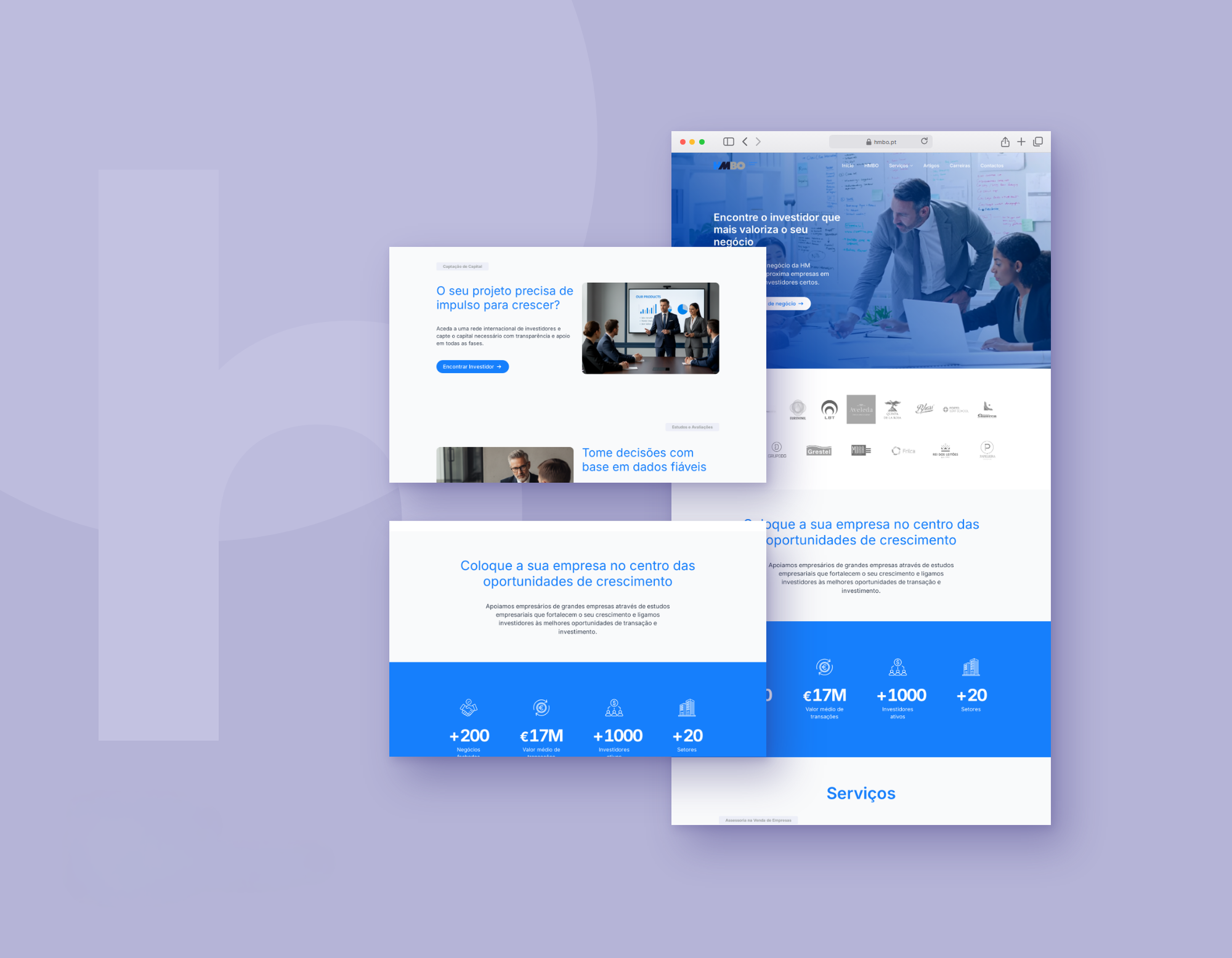 HMBO: corporate finance website