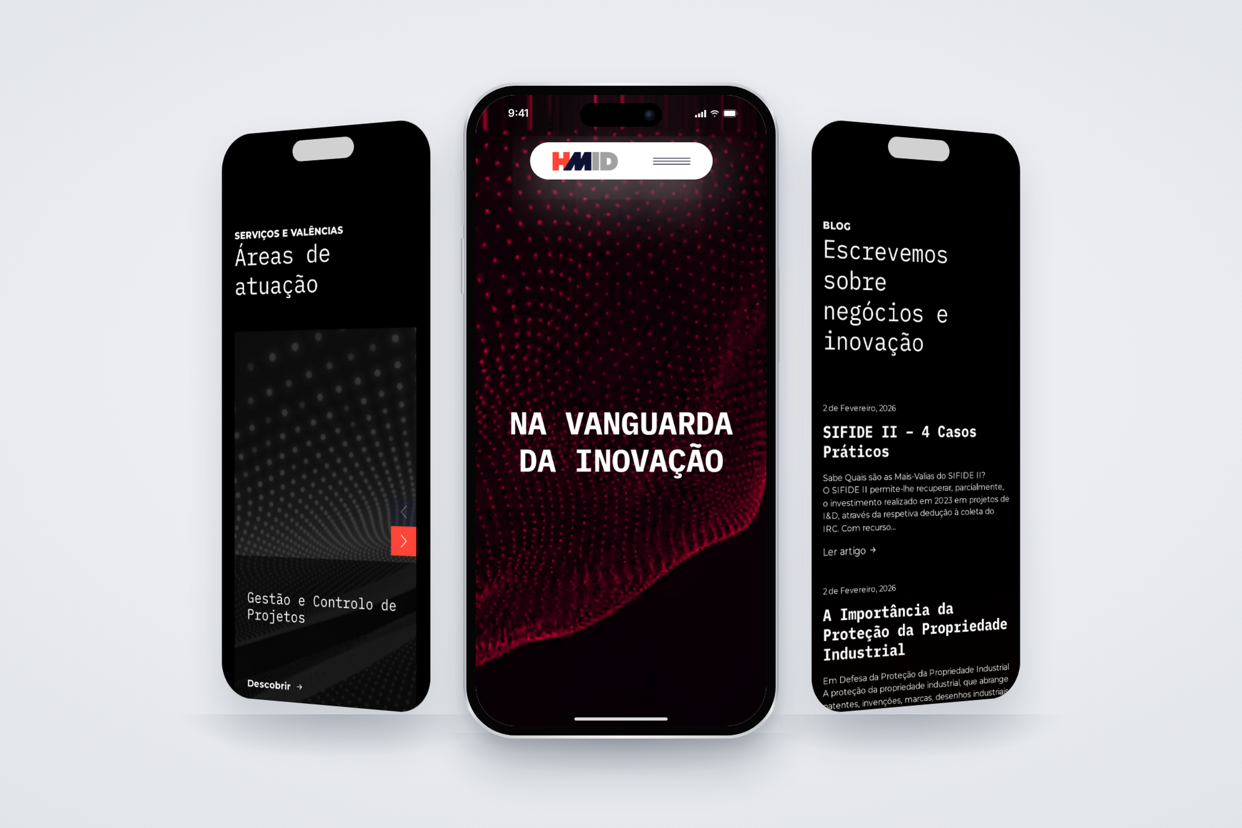 HMID: site de consultoria em inovação