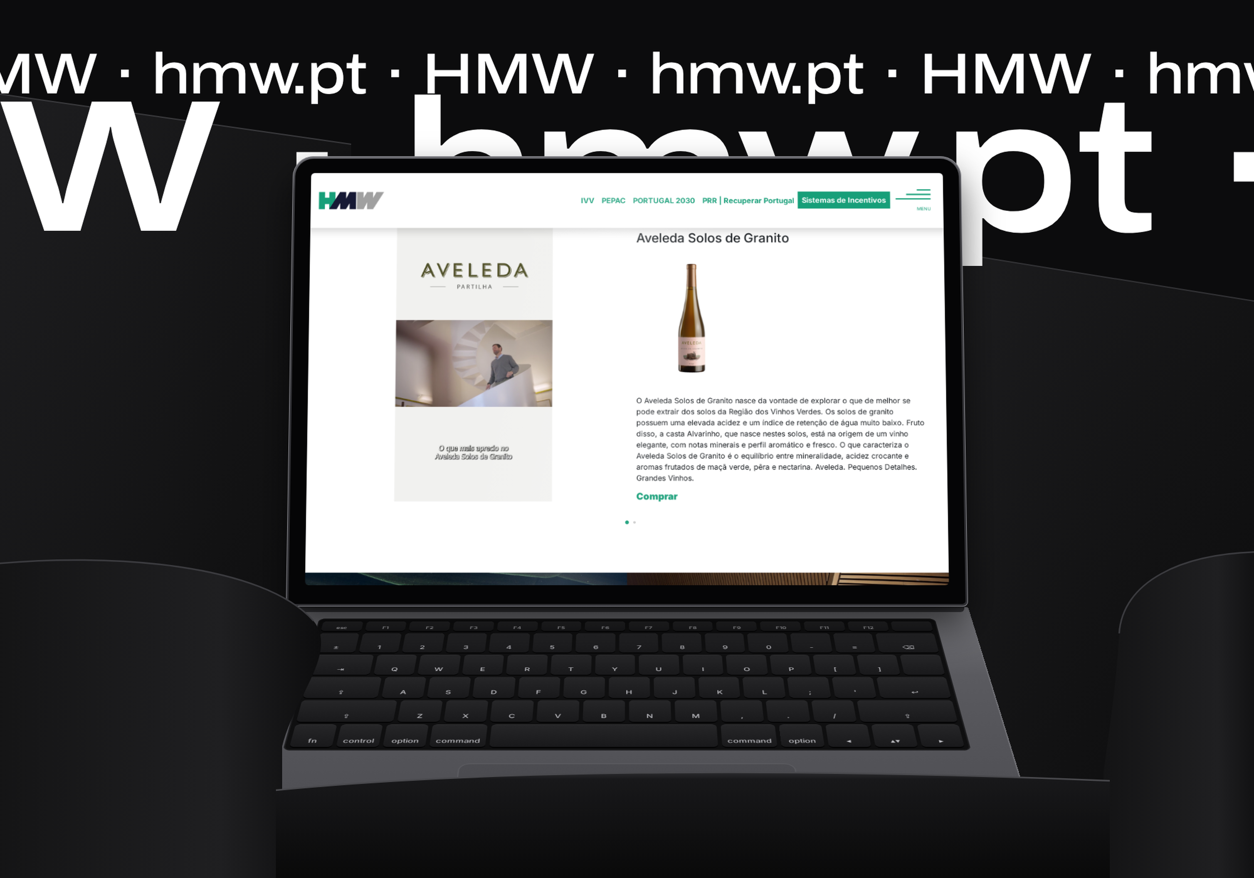 HMW: site institucional bilingue