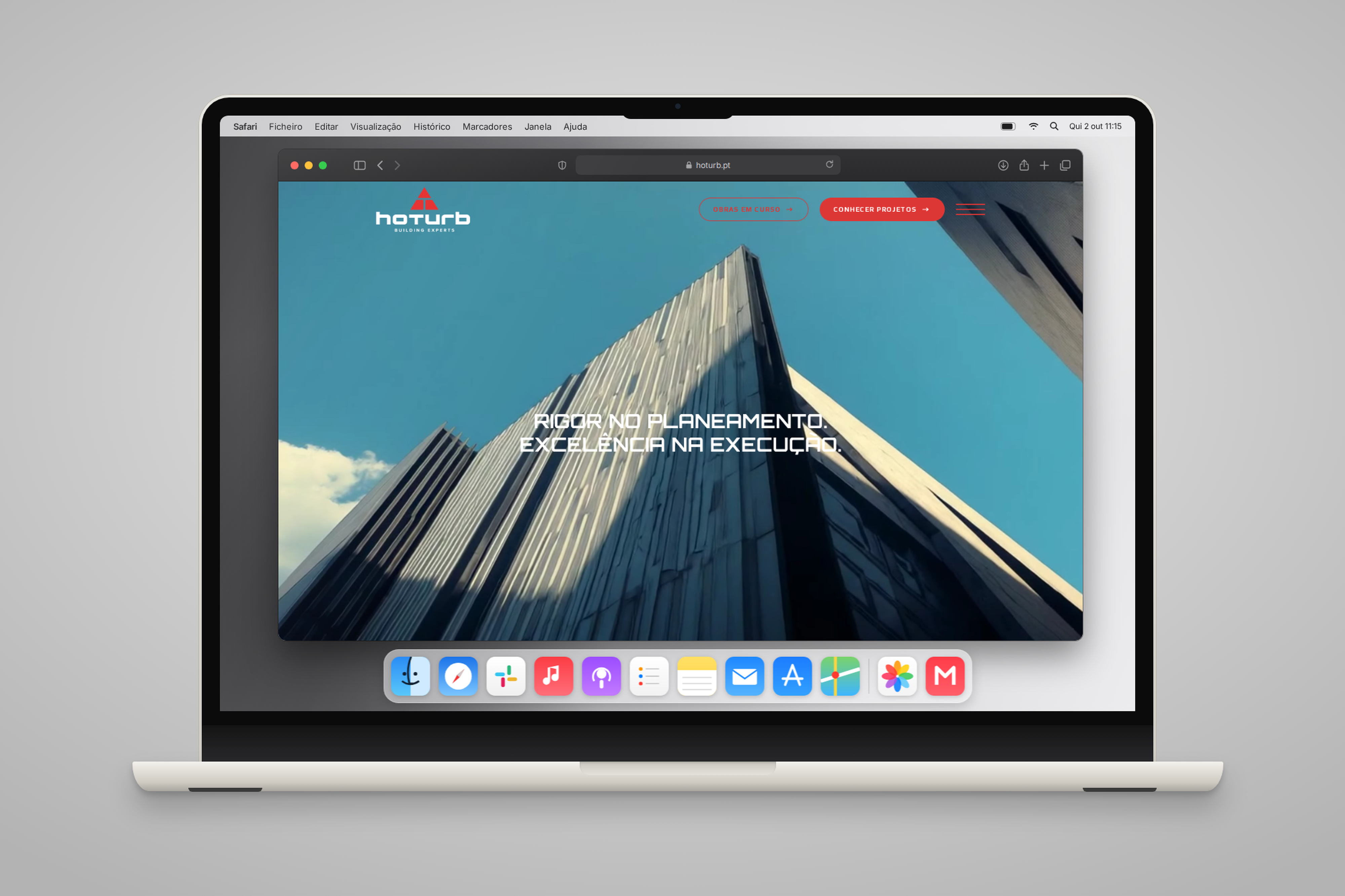 Hoturb: site institucional