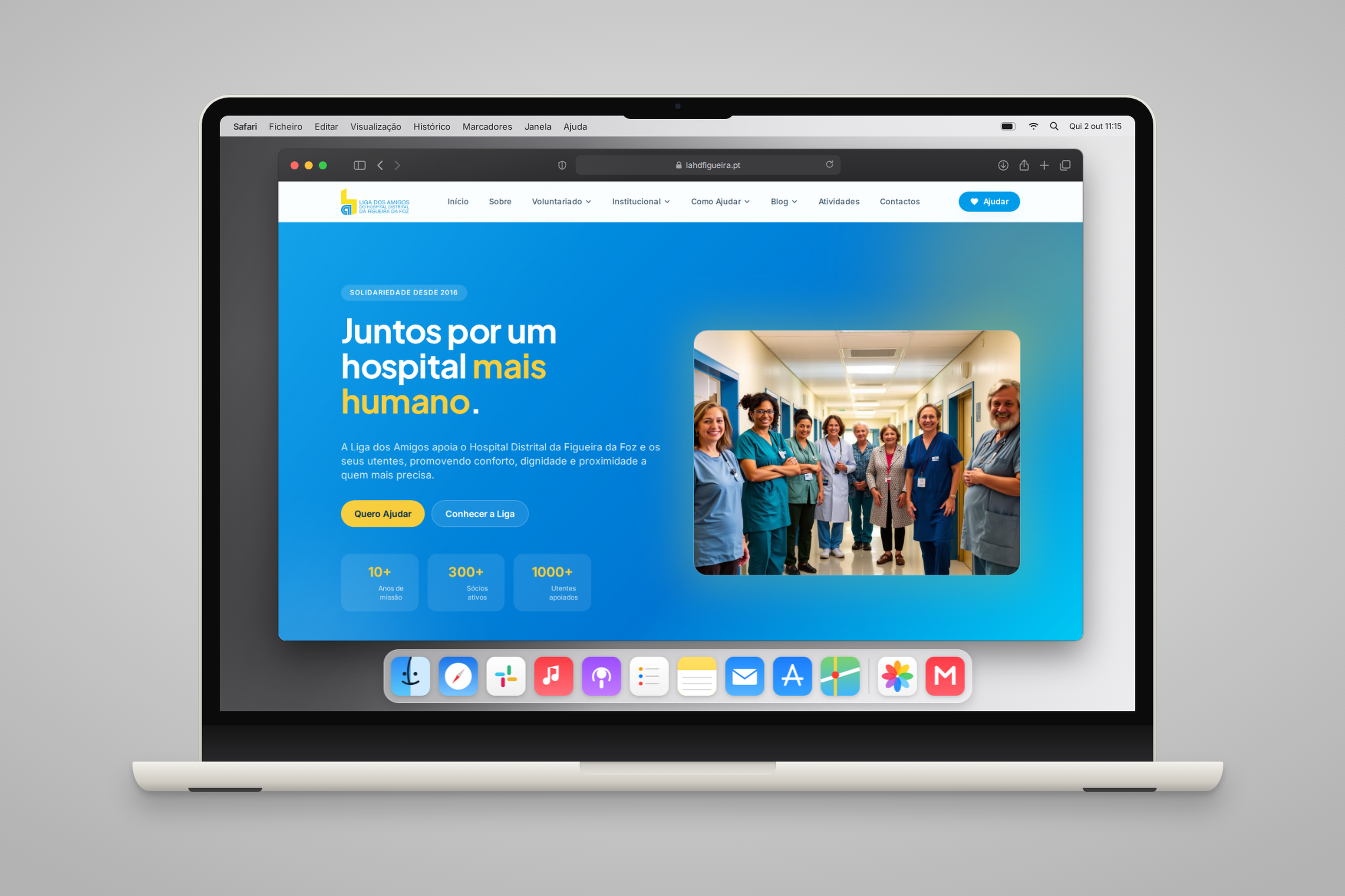Liga dos Amigos do Hospital da Figueira da Foz: site institucional