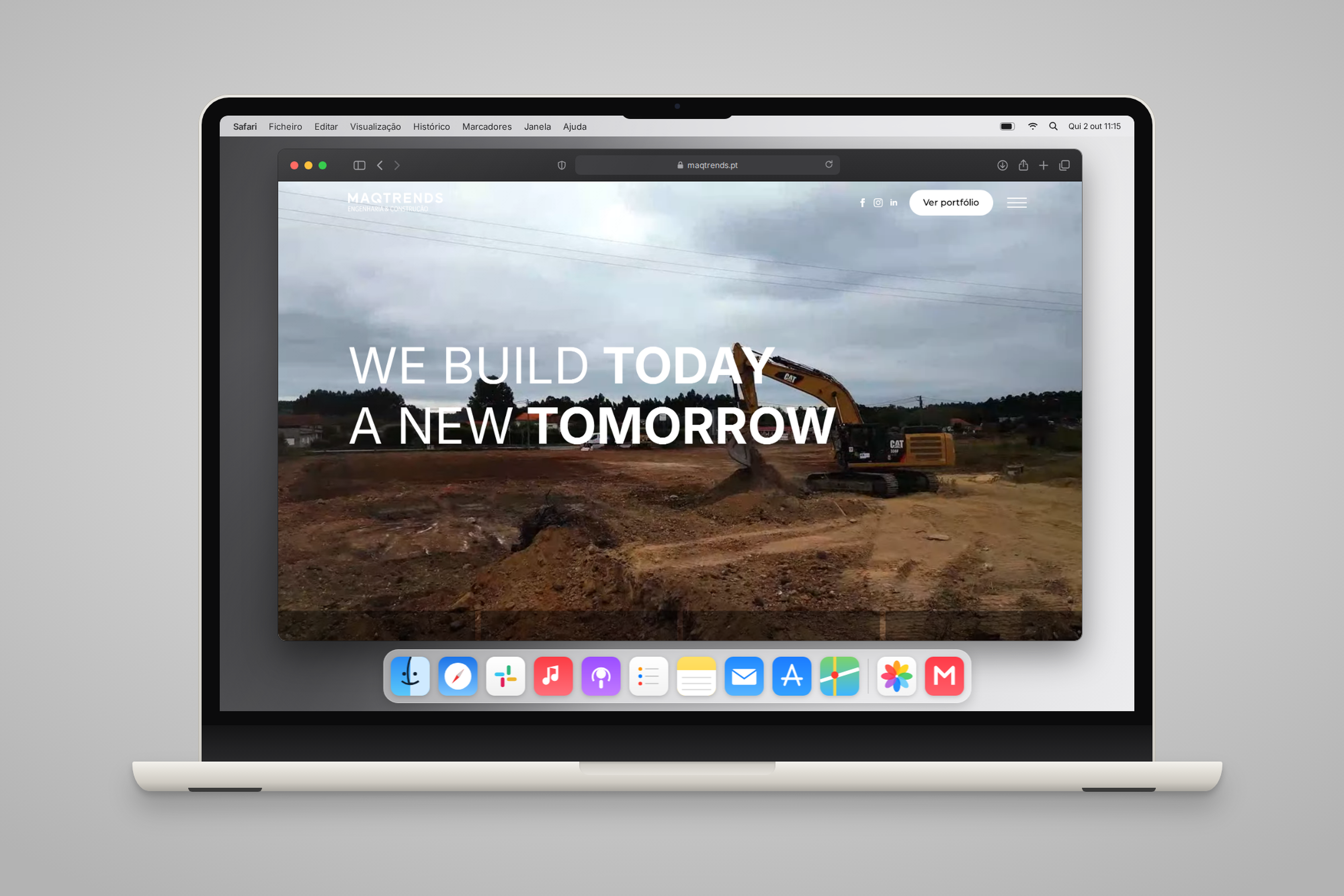 Maqtrends: site institucional