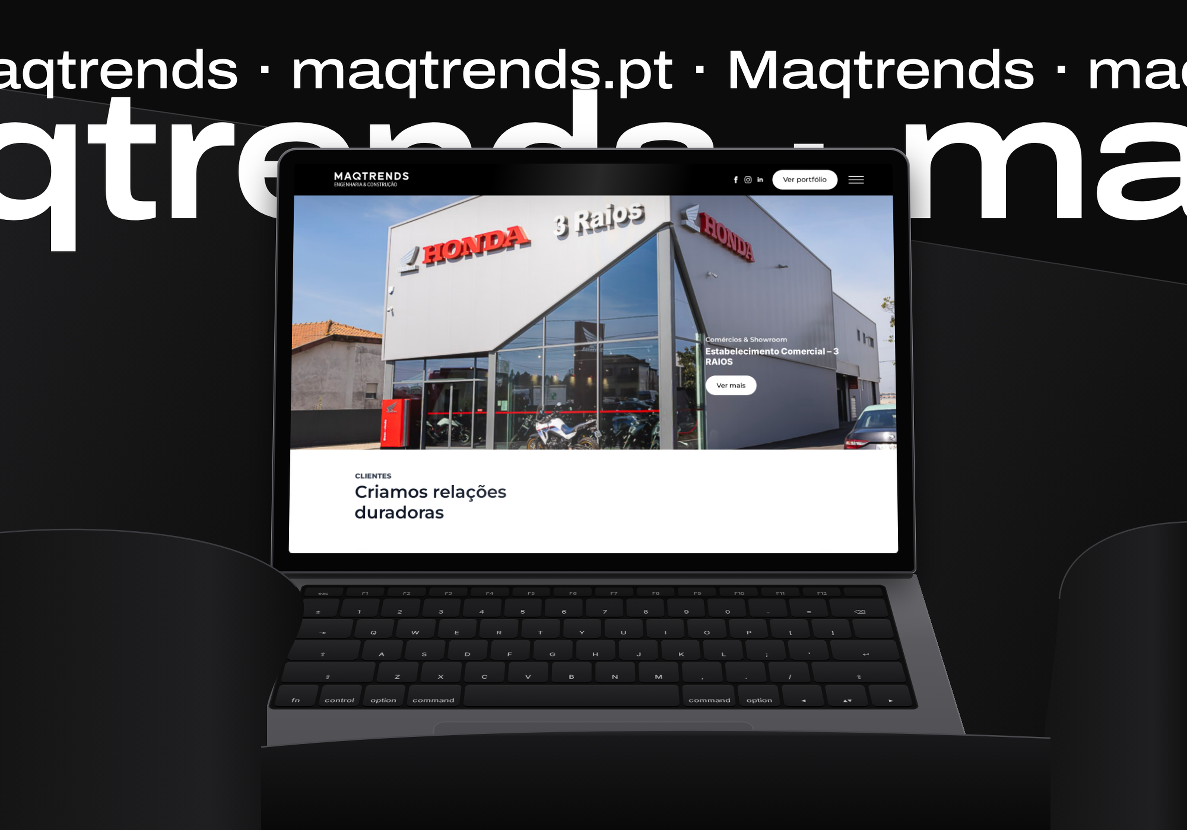 Maqtrends: site institucional