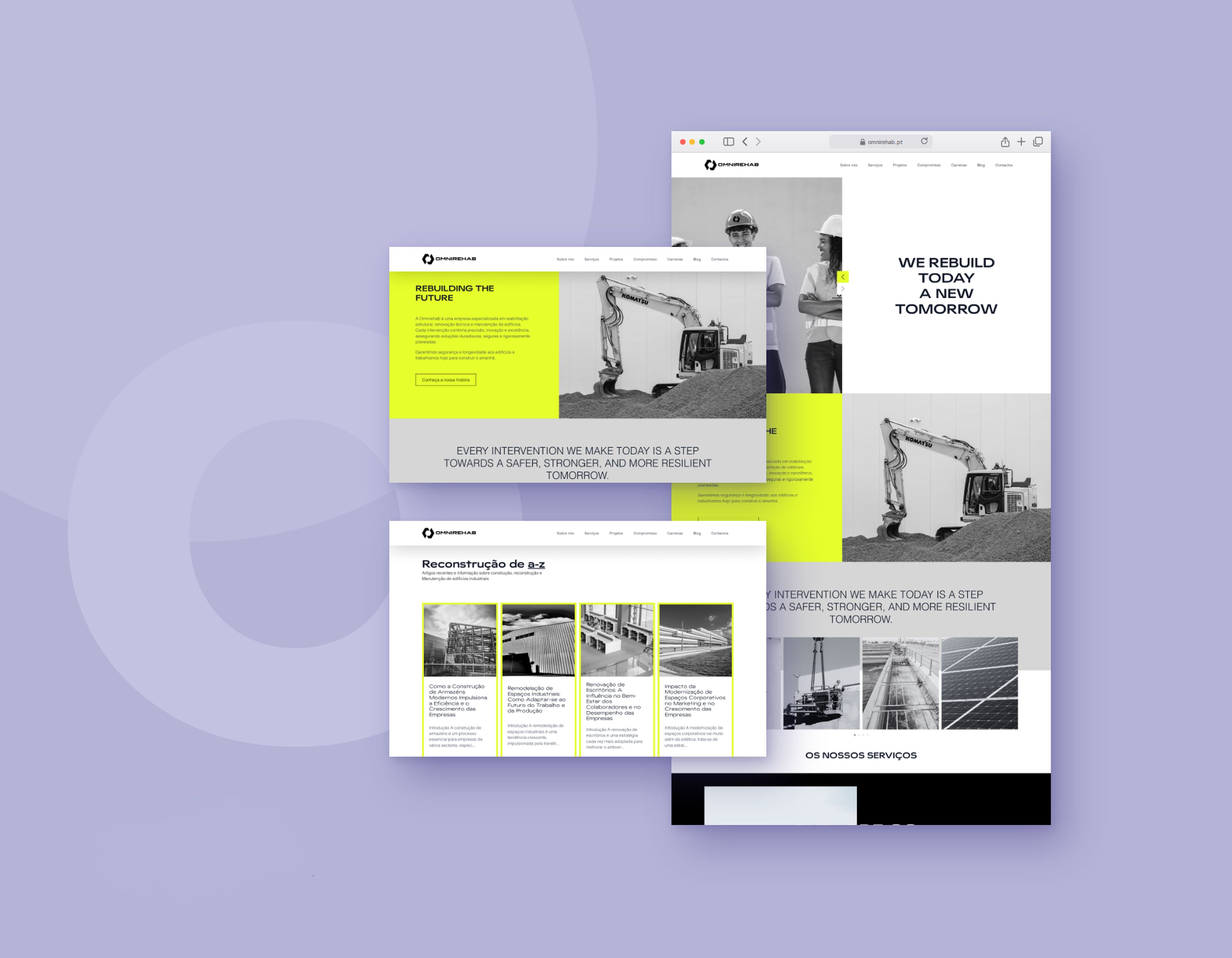 Omnirehab: corporate website