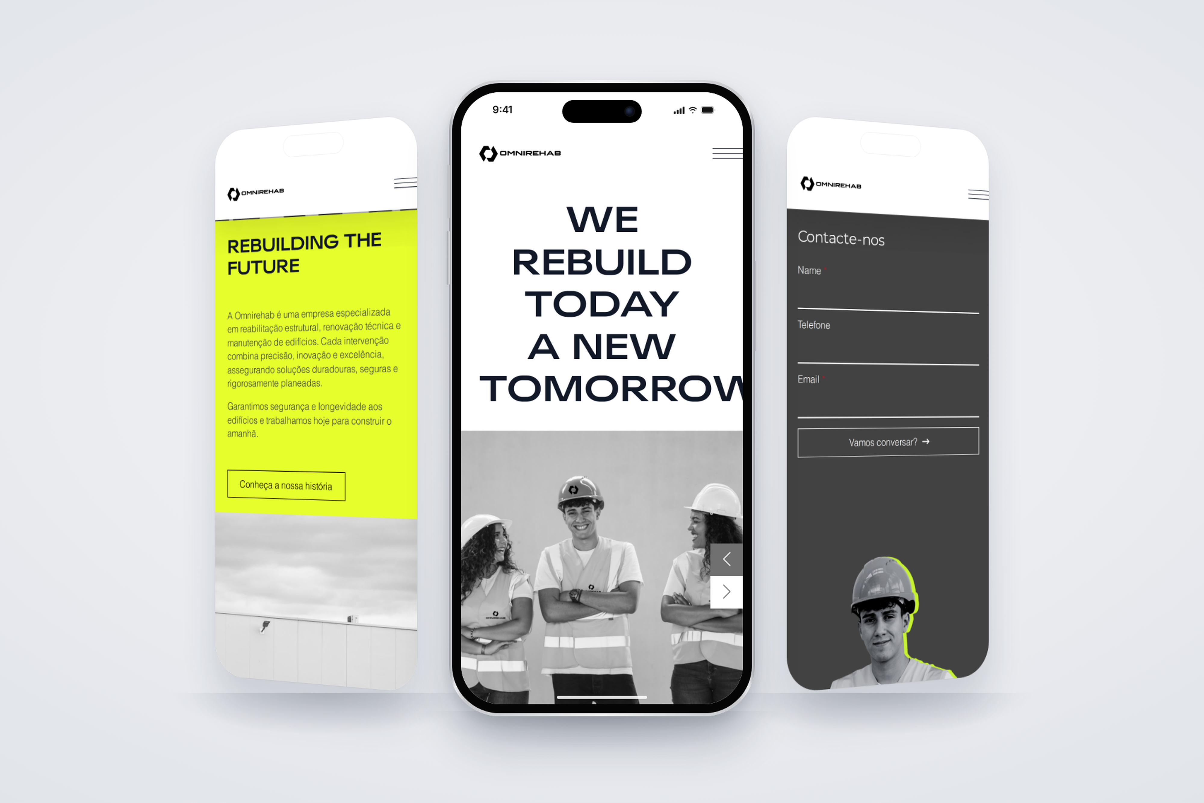 Omnirehab: corporate website