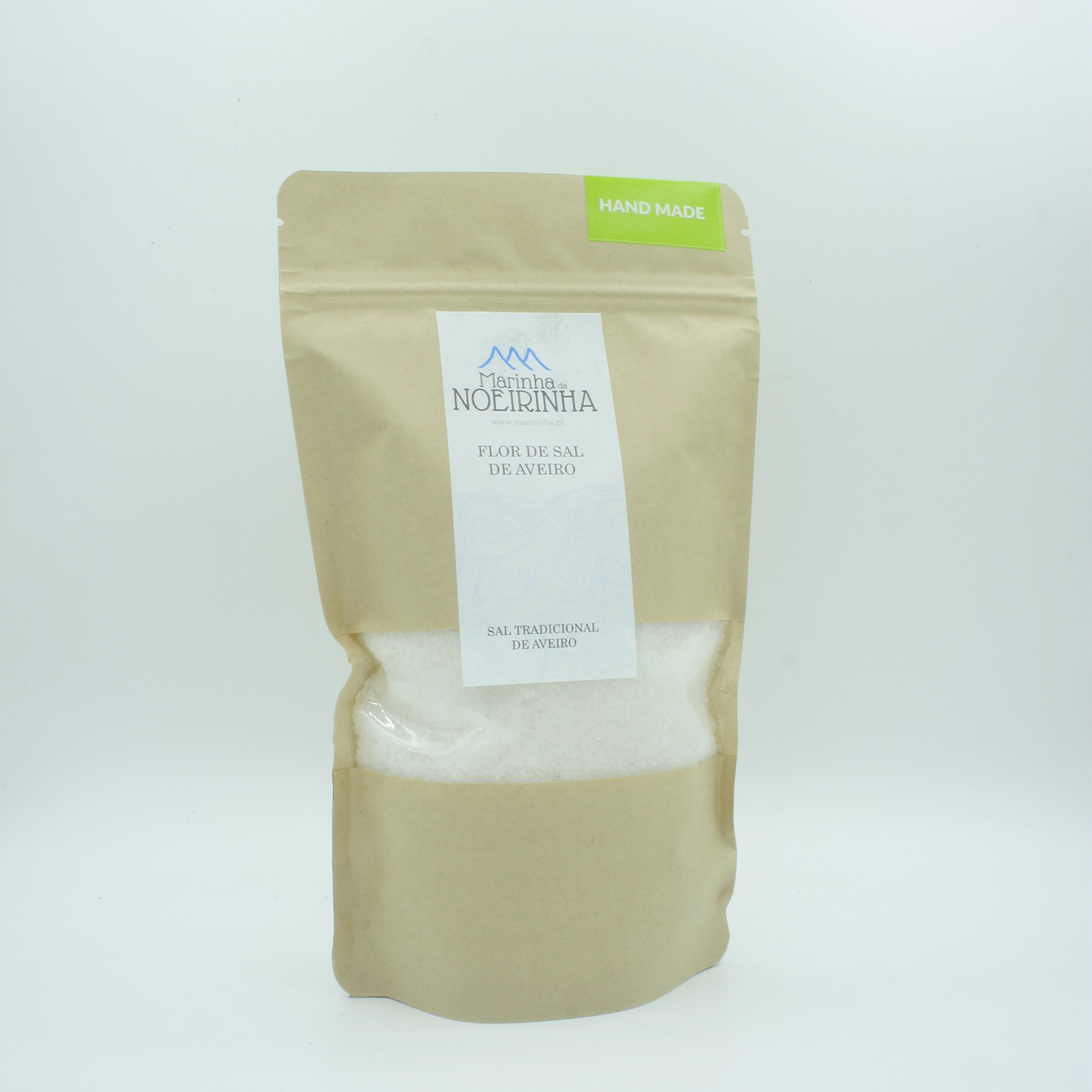 Noeirinha: brand, packaging, online shop and communications for a salt pan