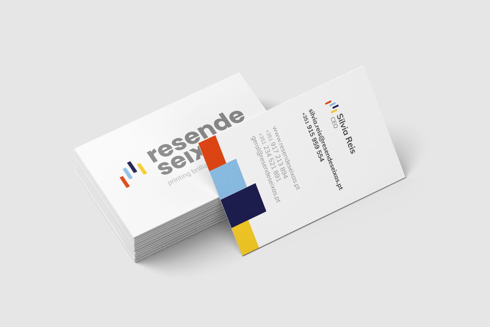 Resende Seixas: creating the brand for a printing company