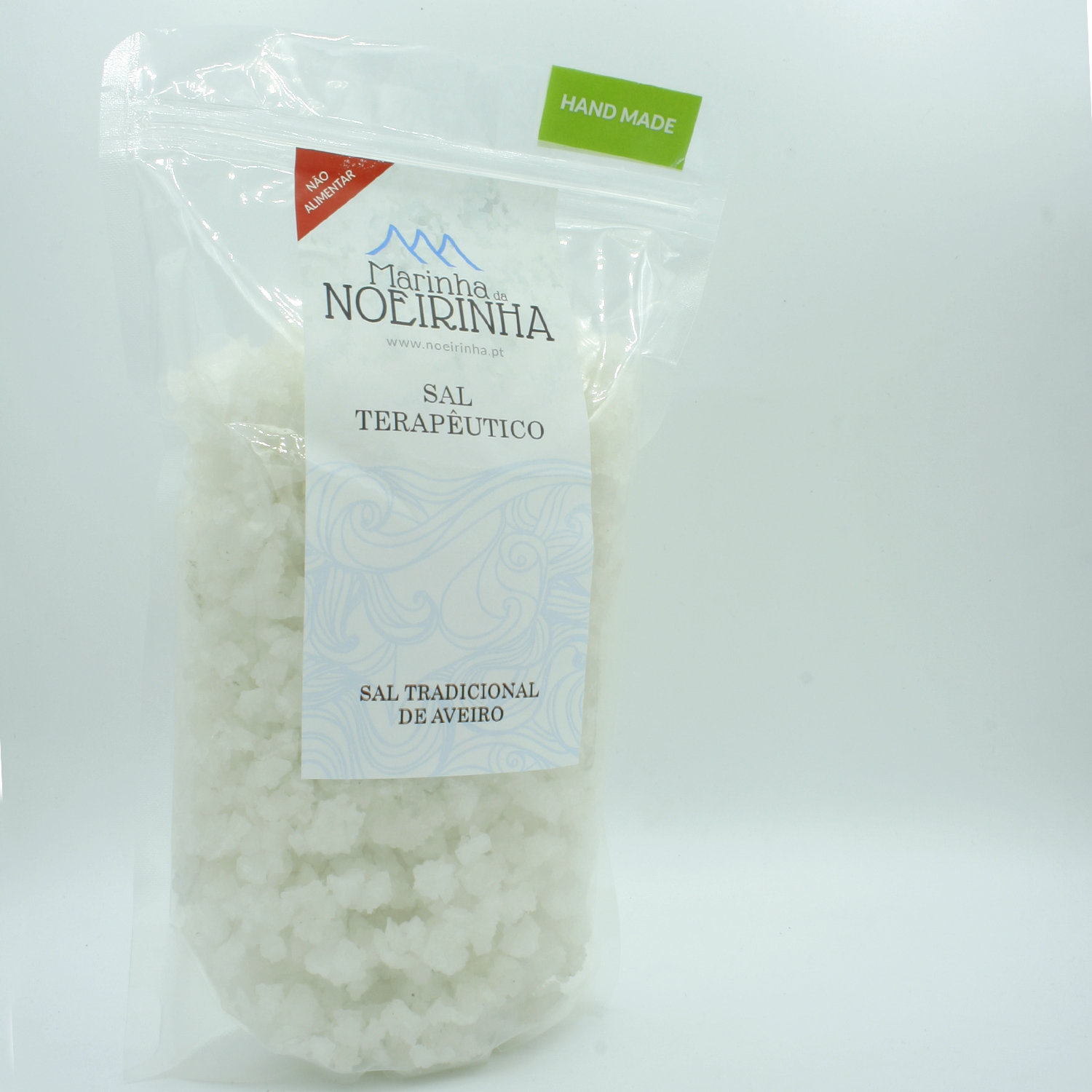 Noeirinha: brand, packaging, online shop and communications for a salt pan
